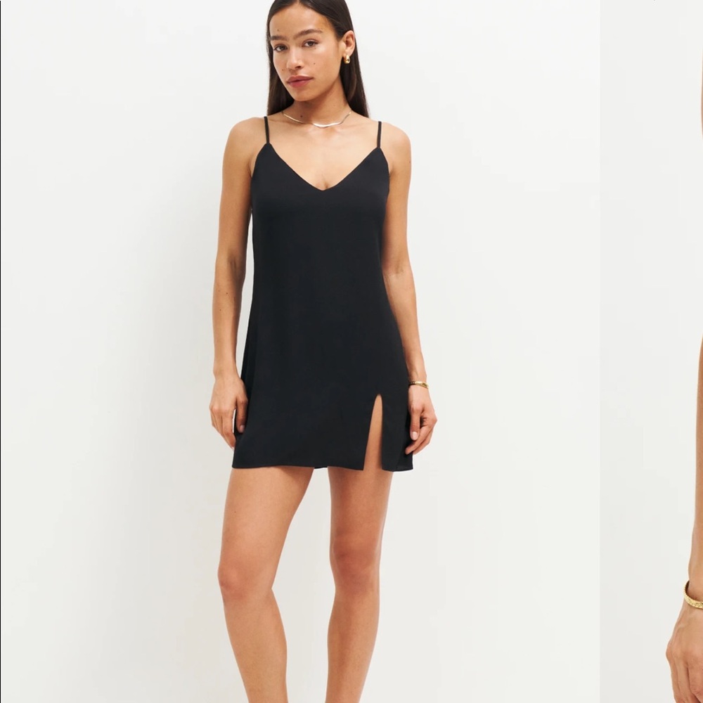 Reformation Marlowe Dress in Black